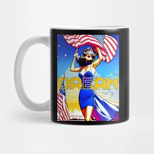 american dream lady Mug